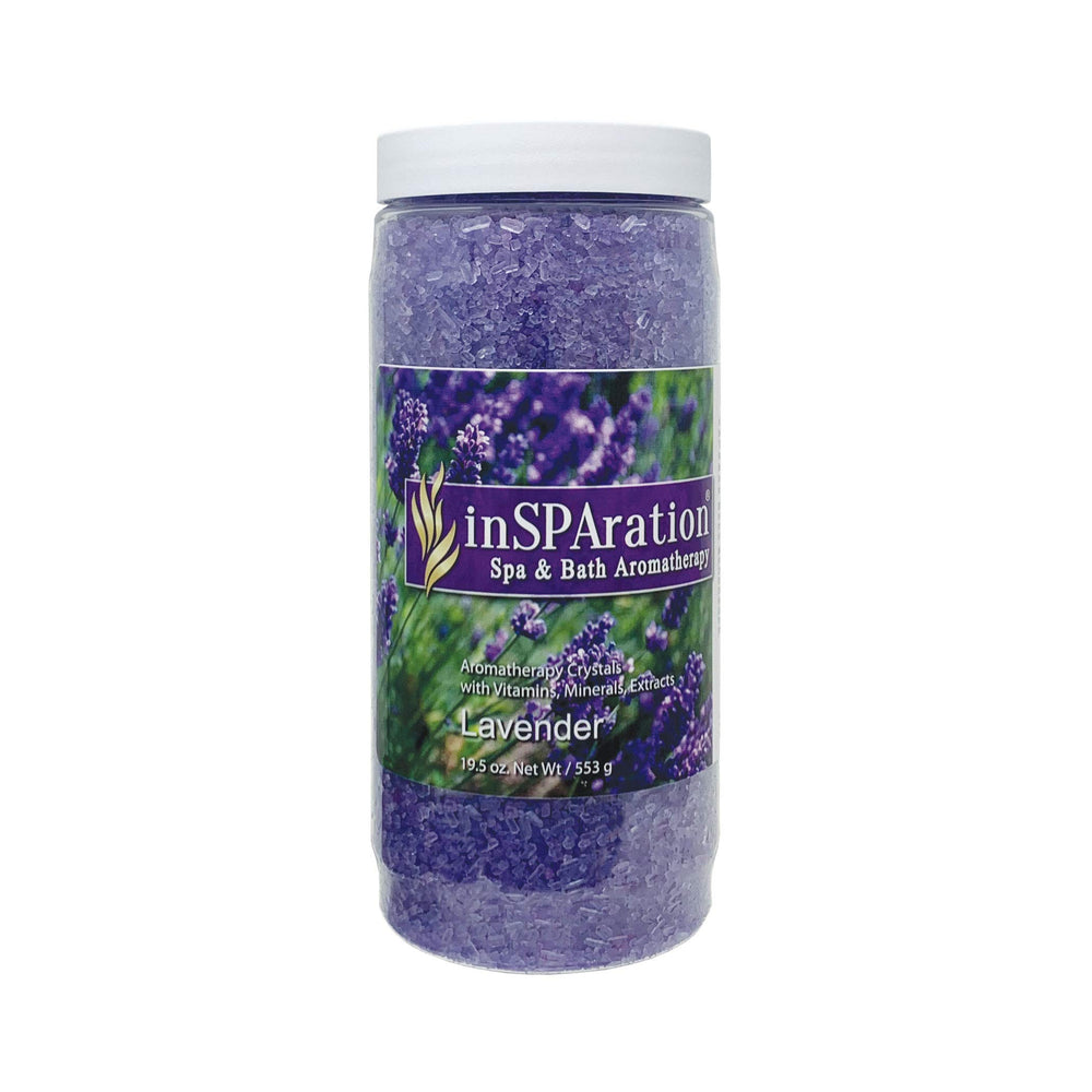 InSPAration Lavanda: cristales-spa que elevan la experiencia sensorial.
