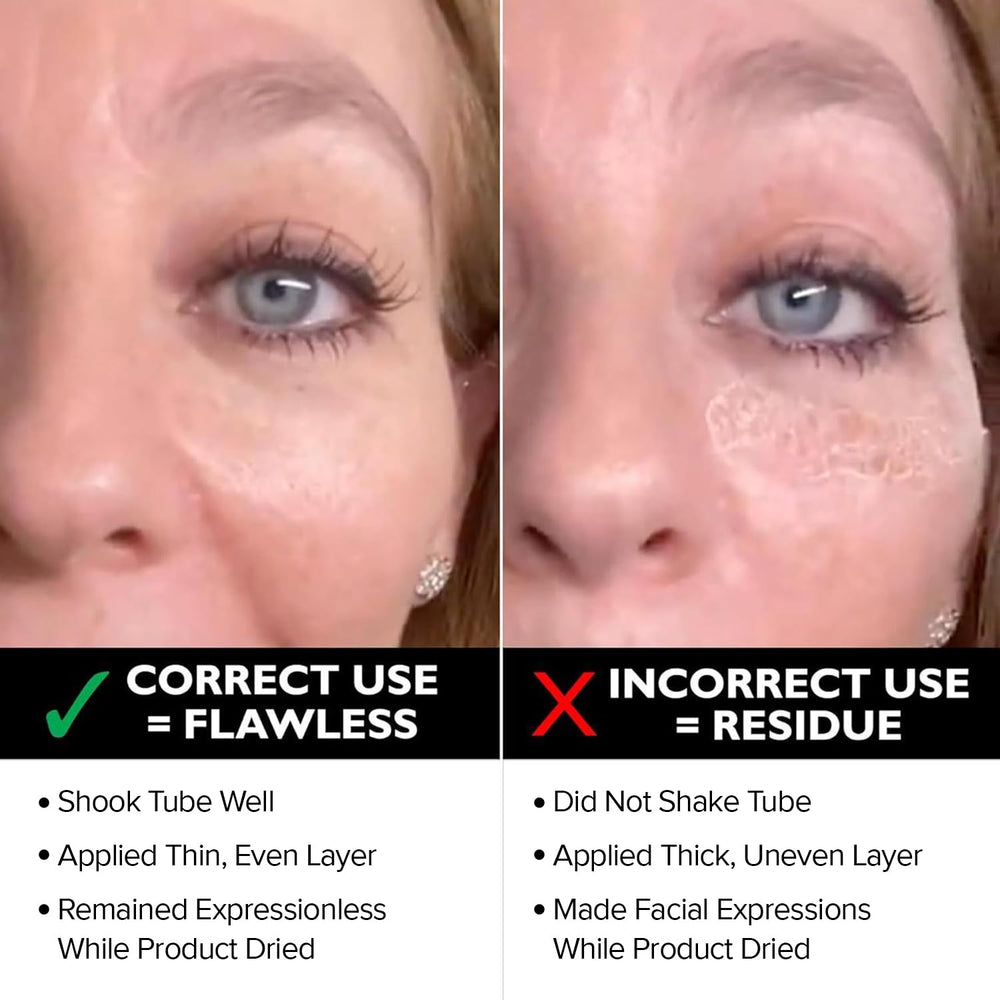 Instaderm skin-care routine integration for daily under-eye care.