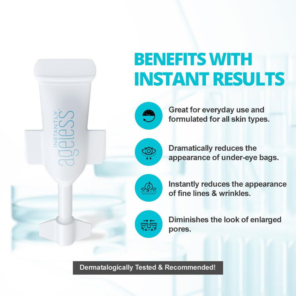 Instantly Ageless ingredientes clave antiarrugas: puede ayudar a suavizar líneas finas.