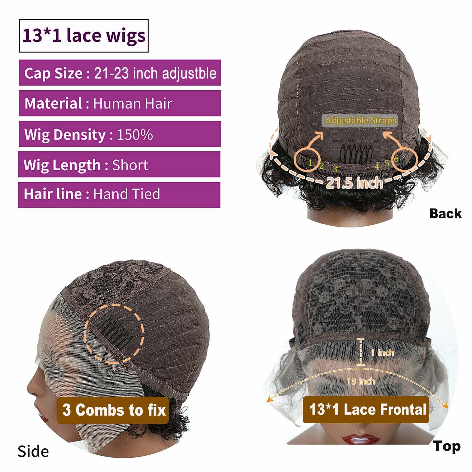 INSTASTYLE Swiss lace cap offers breathable, comfortable wear for long days.