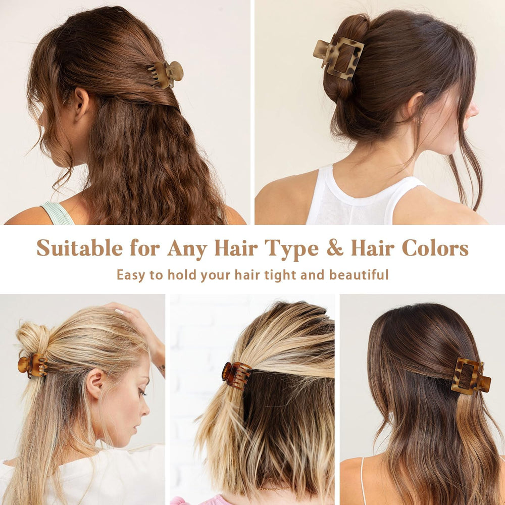 Interesse gift-ready clip pack with tortoise shell design.