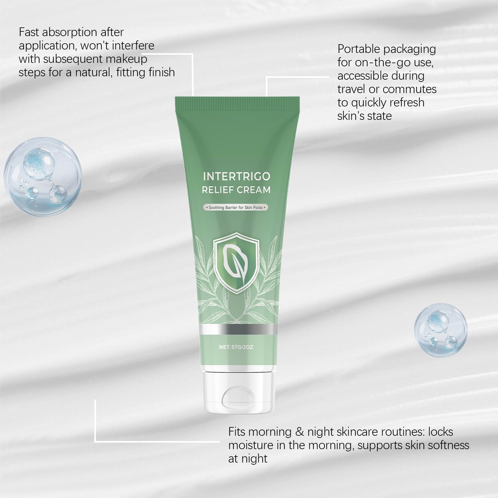 Crema Intertrigo: prevención de irritación en pliegues durante actividad física