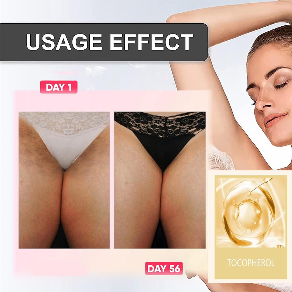 Intimate Glow Cream underarm application demonstrating gentle care for sensitive skin