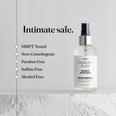 IntiMD COOCHY packaging-box highlights the gentle, daily-use formula.