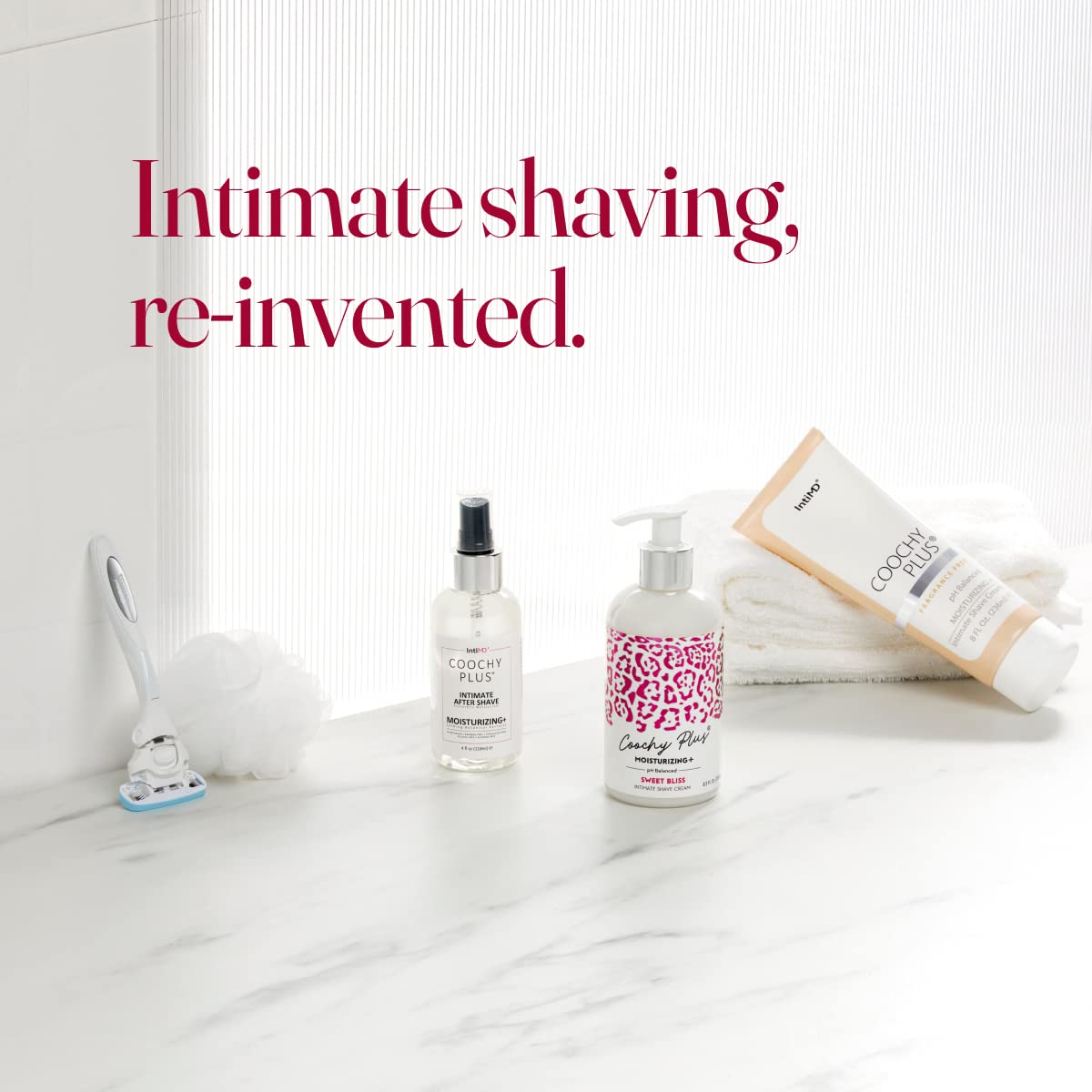 IntiMD Coochy Plus complete-kit packaging ready-to-use routine