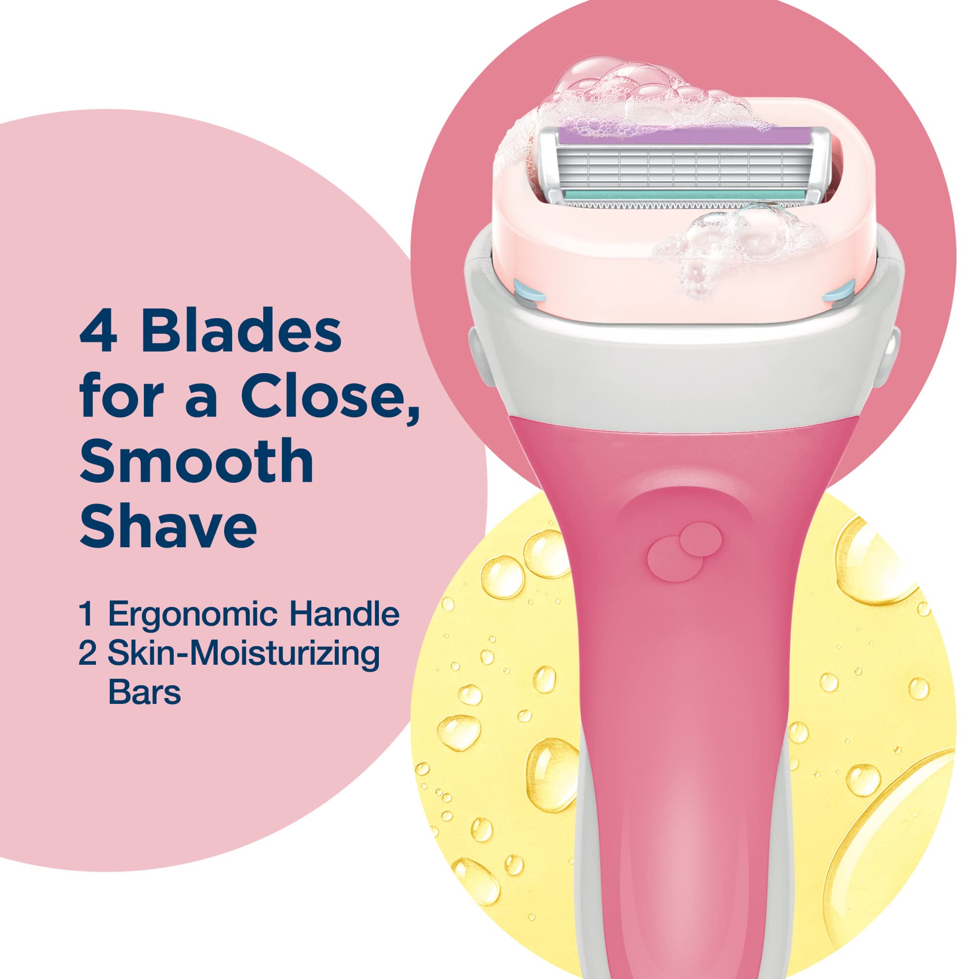 INTUITION beginner-friendly razor for everyday use.
