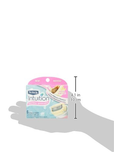 INTUITION built-in moisturizer hydrates skin while shaving
