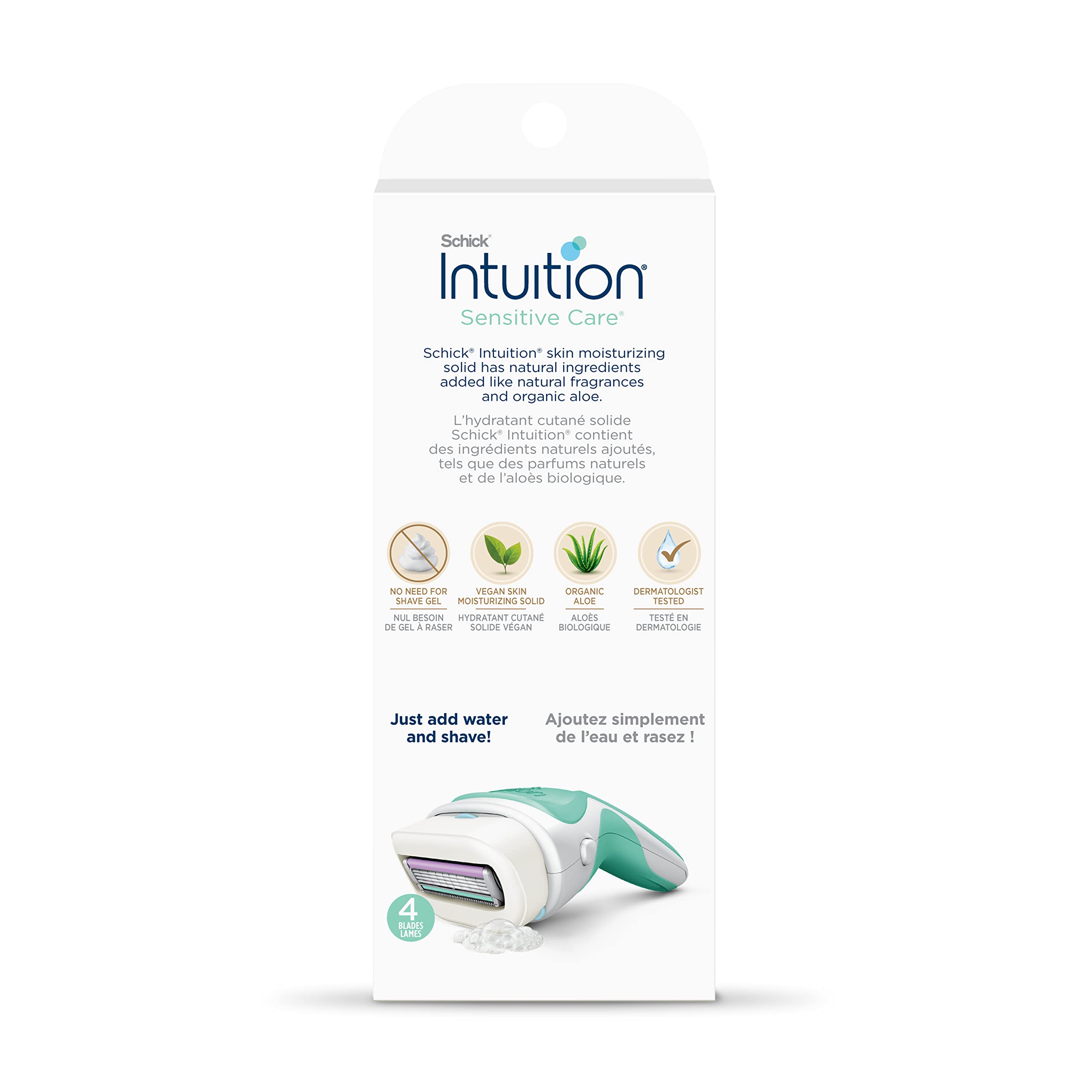 INTUITION minimal, recycled packaging supports eco-friendly storage.