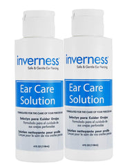 INVERNESS solución cuidado piercing 4oz, paquete doble para cuidado constante.