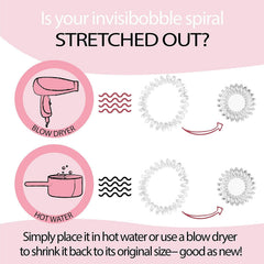 invisibobble Original espiral Traceless uso diario cabello fino: menos tensión y comodidad.