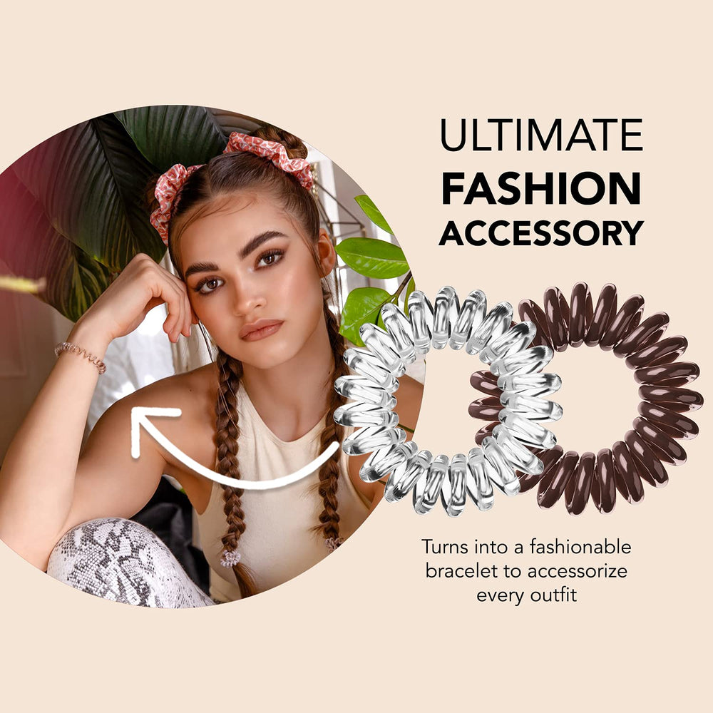 Invisibobble Original non-soaking design stays hygienic between wears.