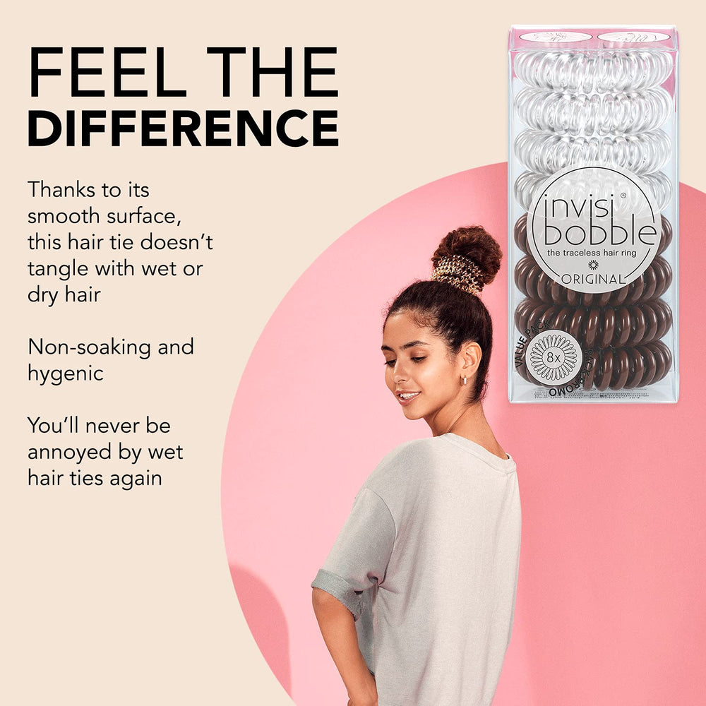 Invisibobble Original worn as bracelet, stylish daily accessory.