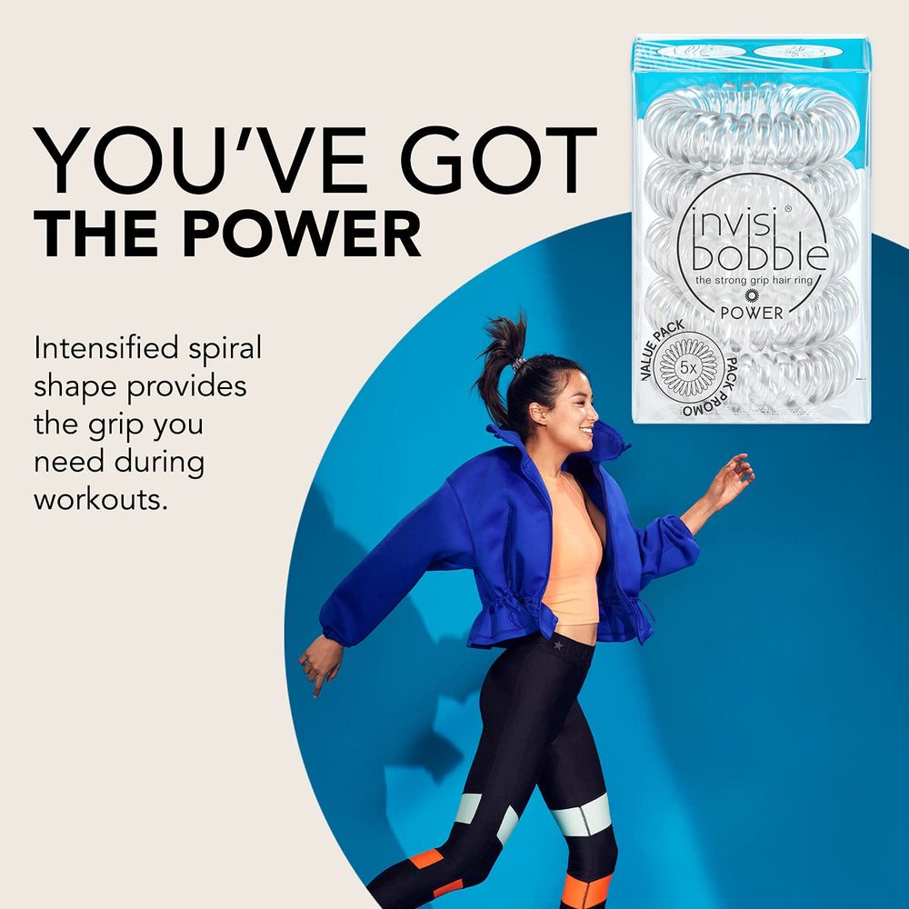 invisibobble Power Traceless uso deporte sujeción estable durante entrenos