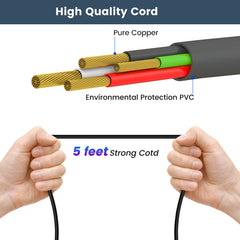 IOKOFJOA 4.5V charger for BaByliss PRO FX787, compact and efficient