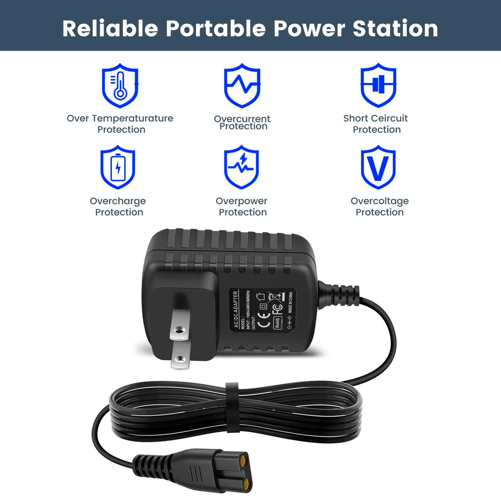 IOKOFJOA 4.5V charger for BaByliss PRO FX820, worldwide compatibility