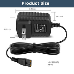IOKOFJOA 4.5V charger for BaByliss PRO FXSSM, safe charging and protection features