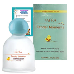Ioly's Tender Moments baby cologne bottle pour shows a gentle fragrance for daily use