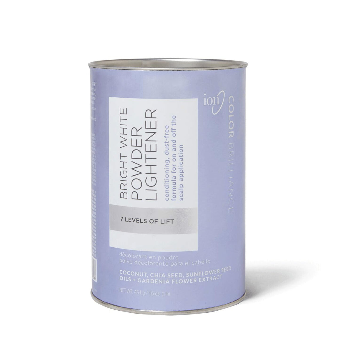 Ion Bright White Powder Lightener 1lb packaging for at-home color lift