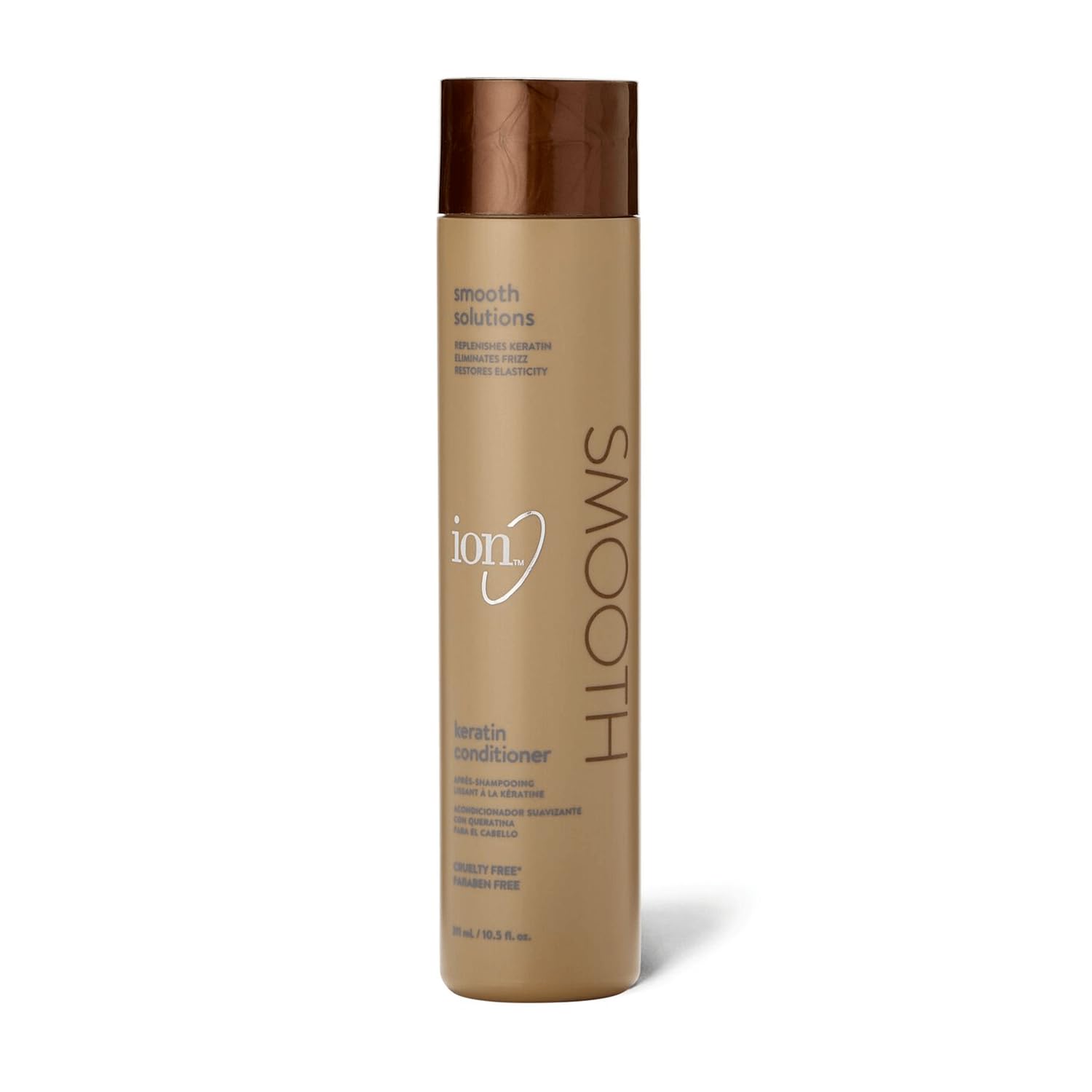 Ion alisado keratina botella, para uso diario y cabello suave.