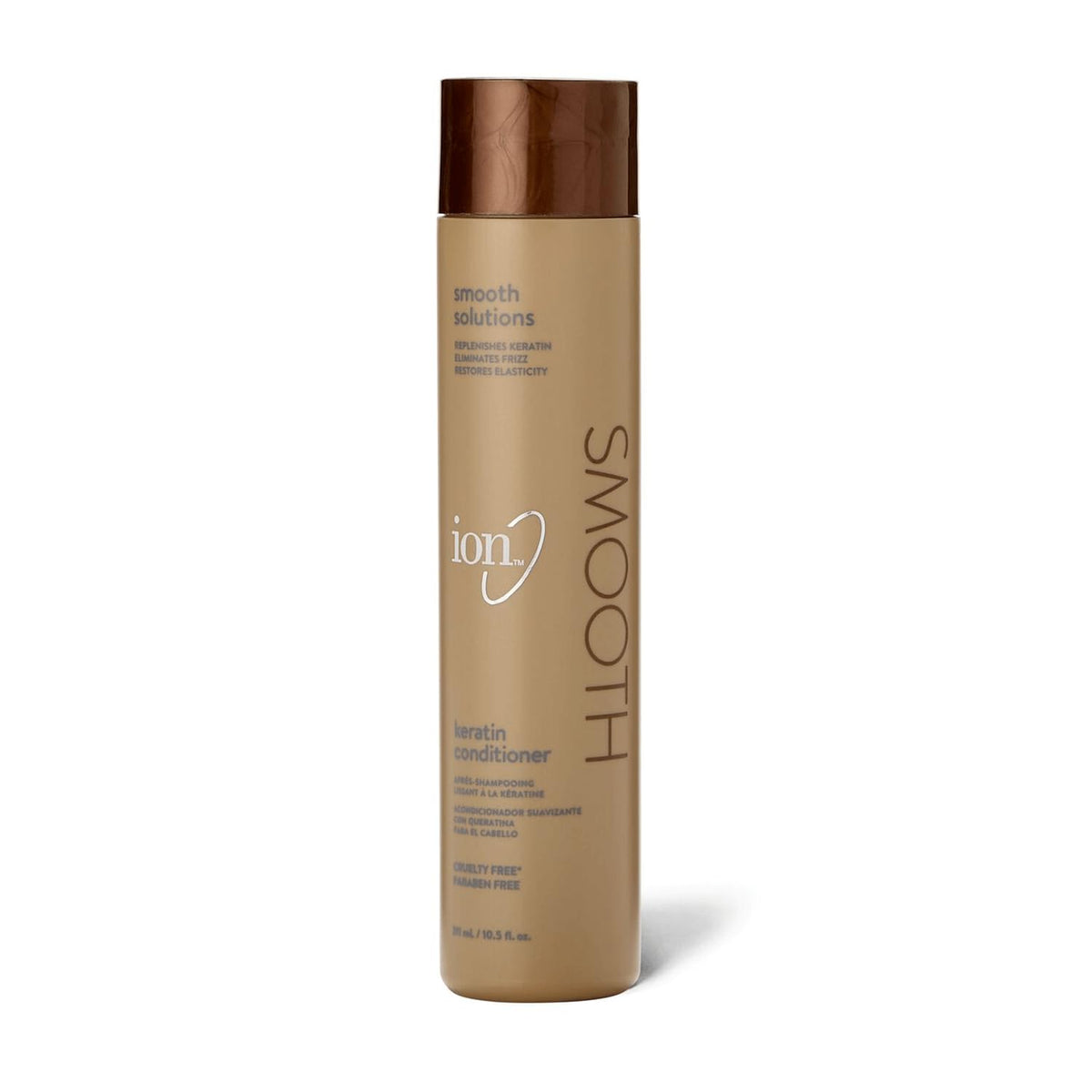 Ion alisado keratina botella, para uso diario y cabello suave.