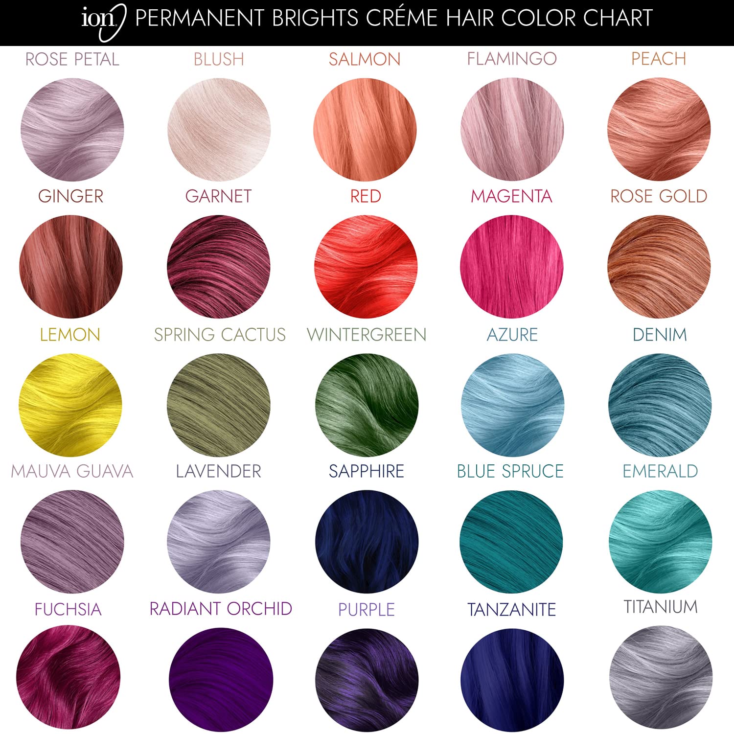 Ion Permanent Brights Purple foil helps seal color for better longevity