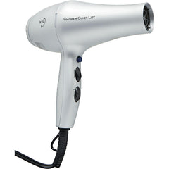 Ion Whisper Quiet Lite Hair Dryer Cool Shot button demonstrates quick set cooling to lock style.