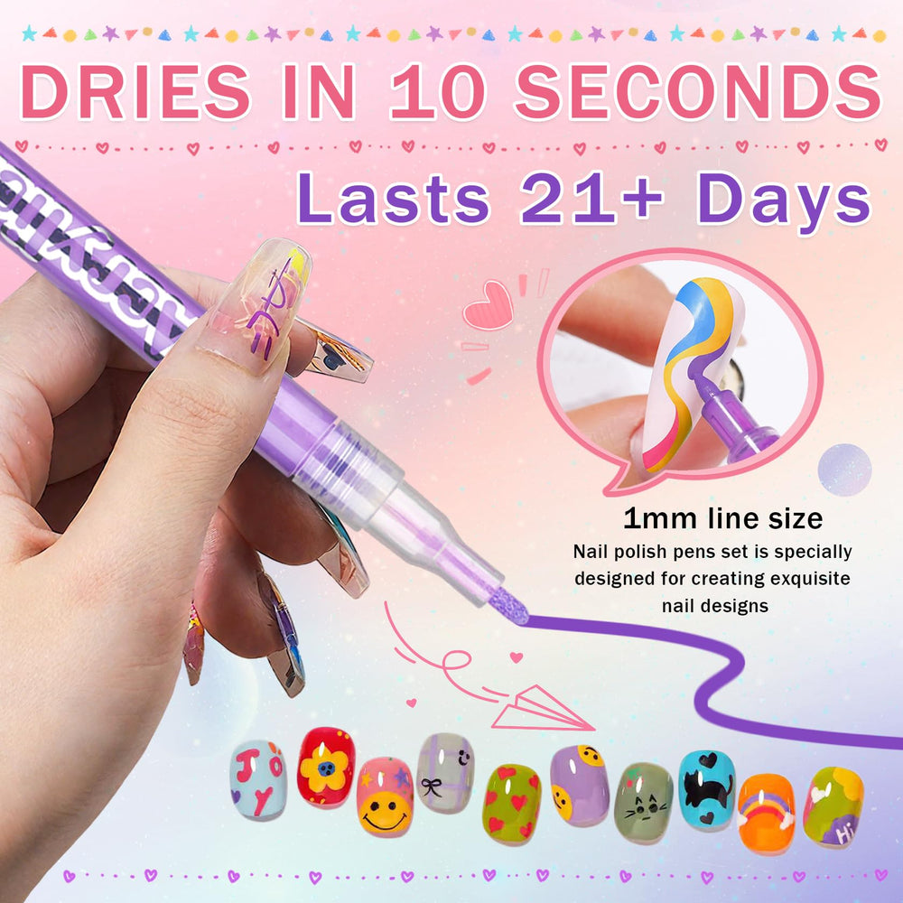 IONSGAKO easy-to-use pens help beginners and pros craft intricate designs.