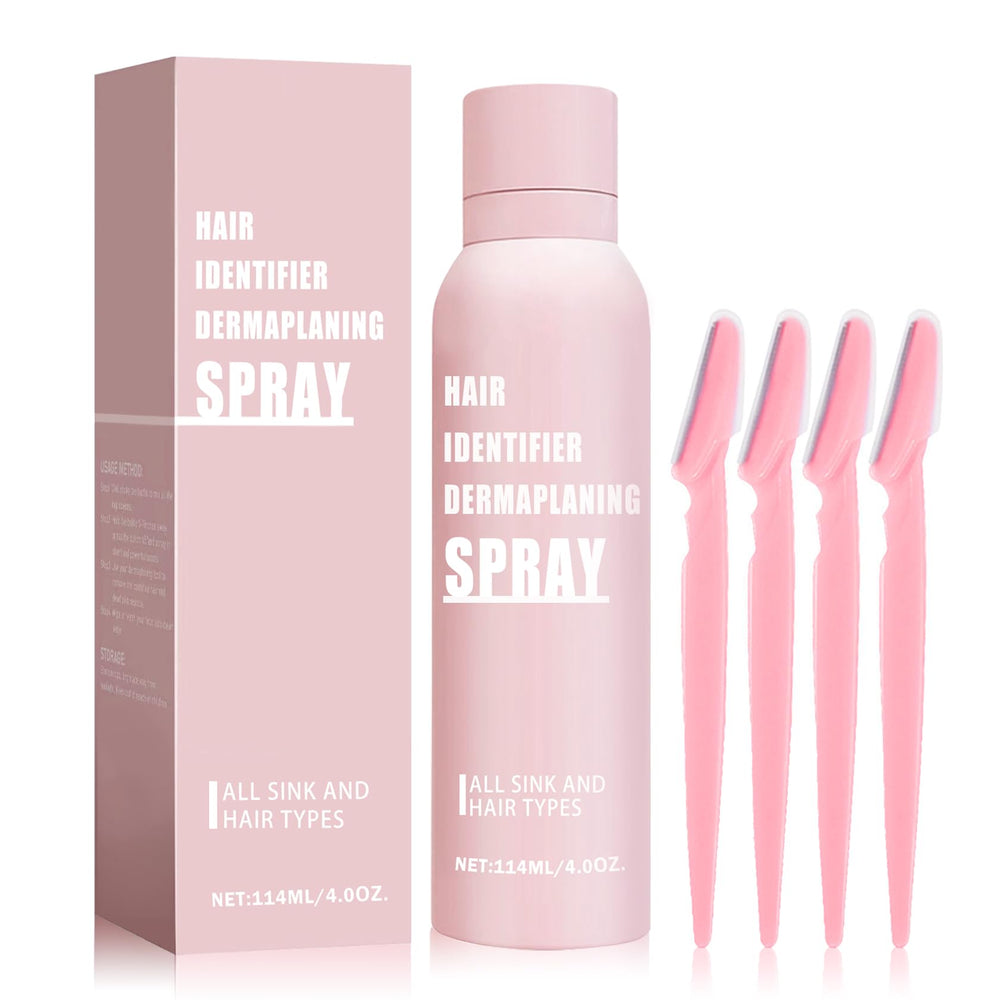 IONSGAKO Hair Identifier Spray reveals facial hair for precise dermaplaning