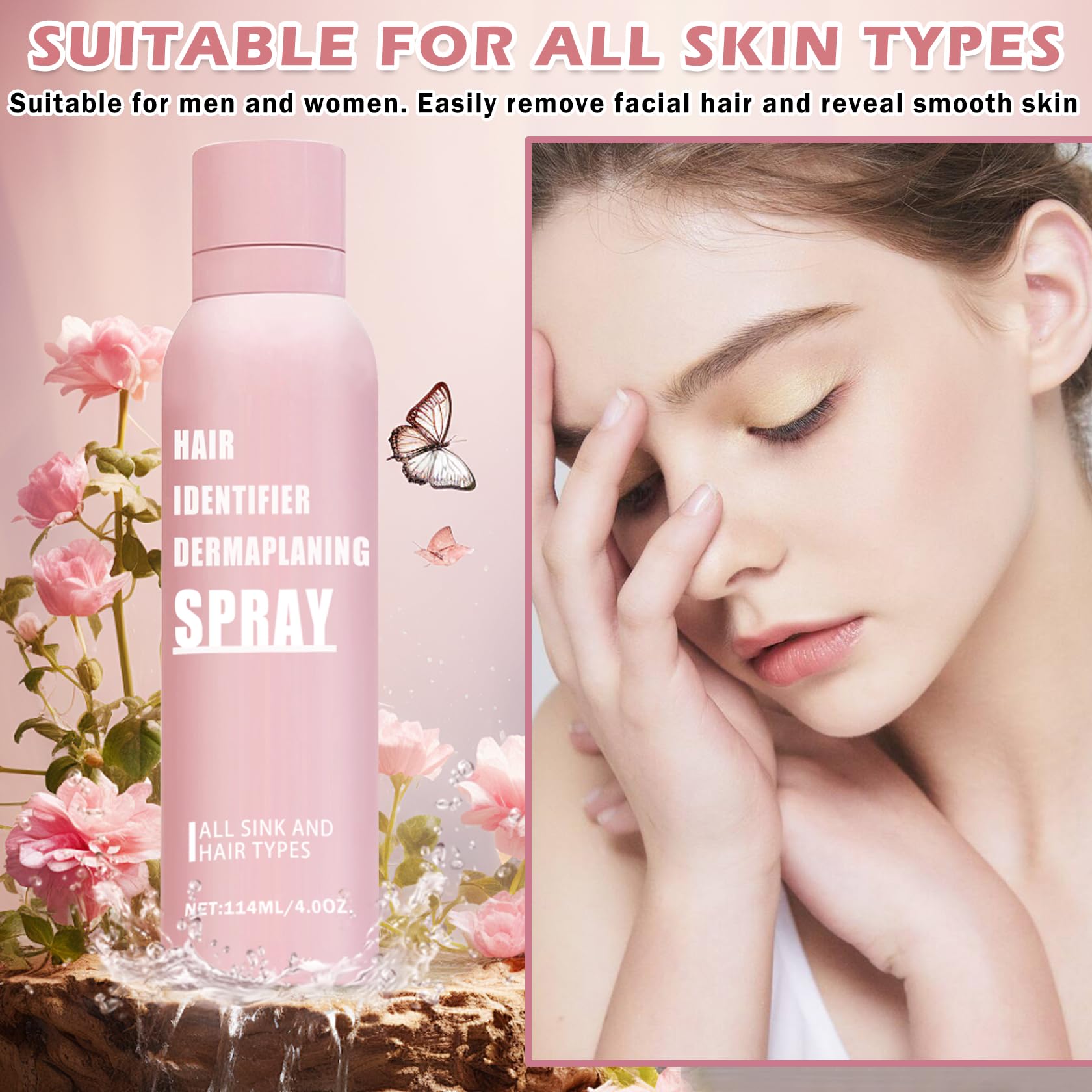 IONSGAKO skin-friendly formula provides moisture during prep for dermaplaning