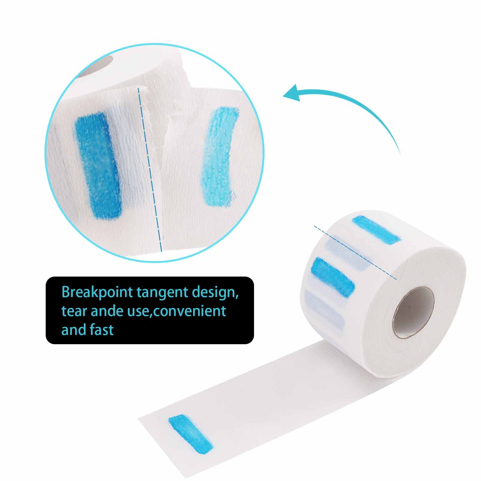 IOOROSE neck strips catch loose hair and absorb moisture for comfortable sessions