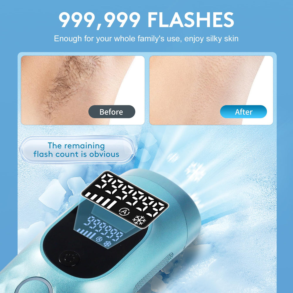 Iouniya Laser Hair Removal face-area application highlights precise control for small zones.
