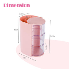 IPENP Pink multi-function organizer top view shows space-saving tool storage.