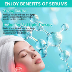 Ipsify serum activación luz roja textura ligera ideal para piel sensible