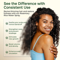 IQNATURAL romero agua spray textura ligera para cabello suave.