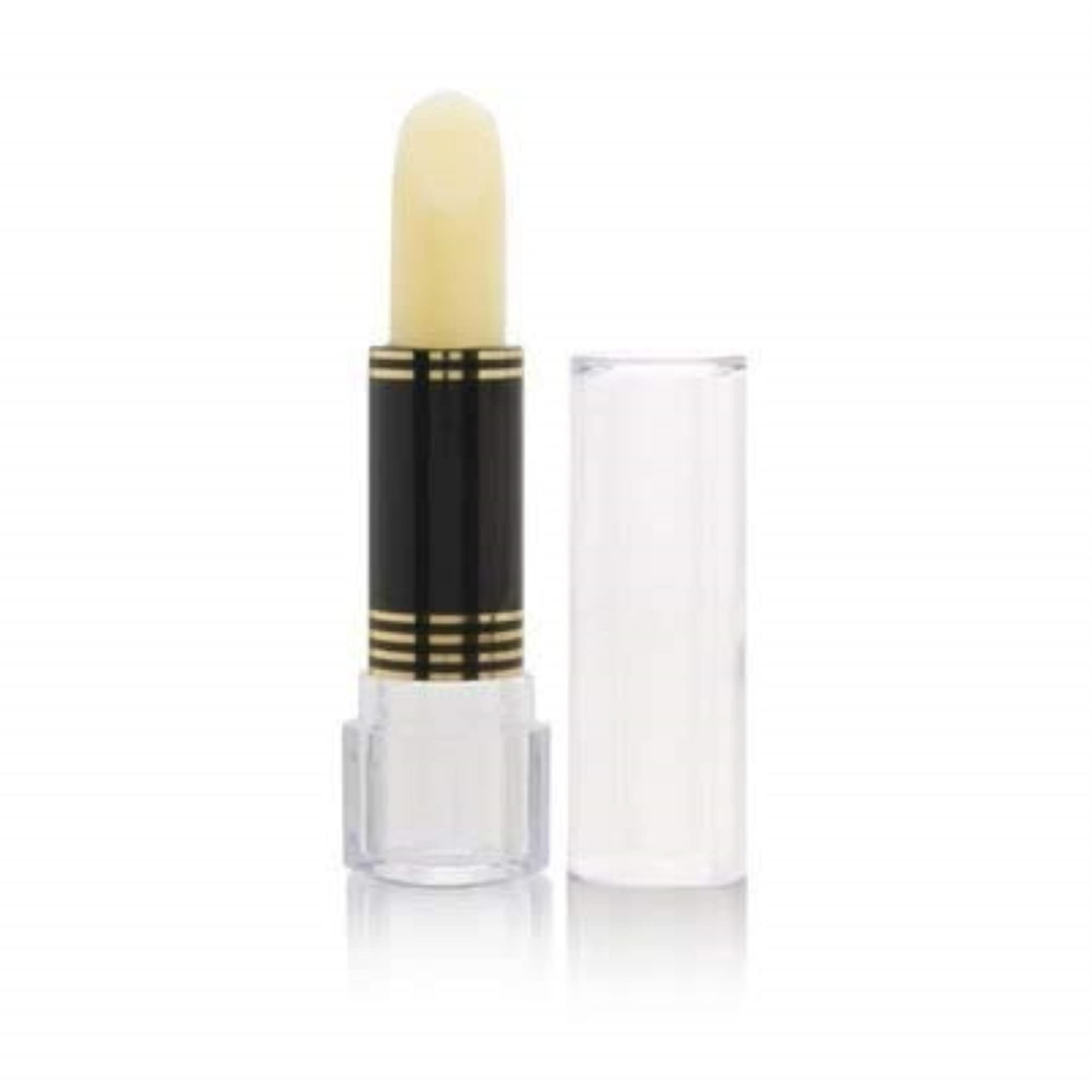 Irene Gari Anti-Feathering Lip Base application prepares lips for smudge-free lipstick wear.
