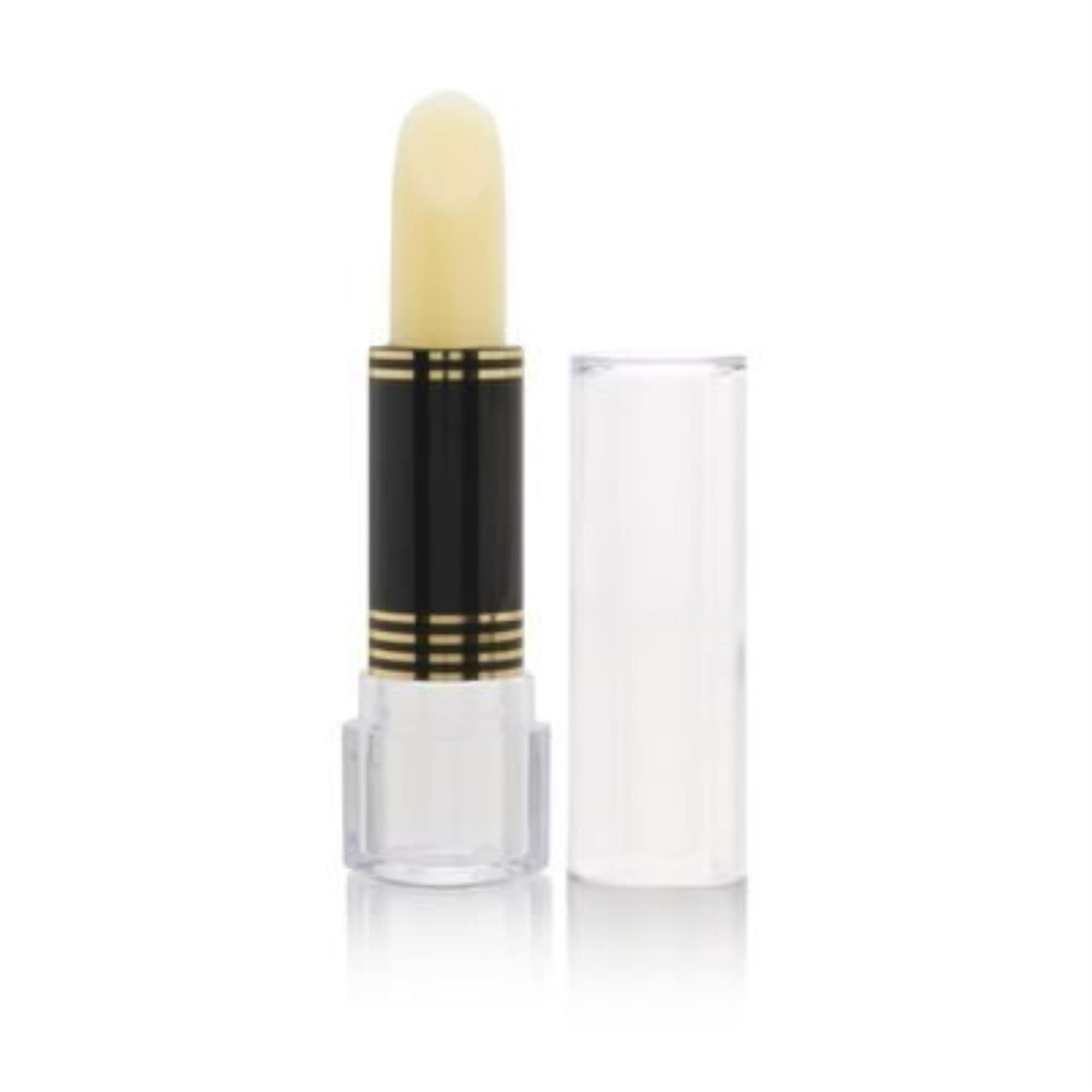 Irene Gari Anti-Feathering Lip Base tube keeps lipstick neat and long-lasting.