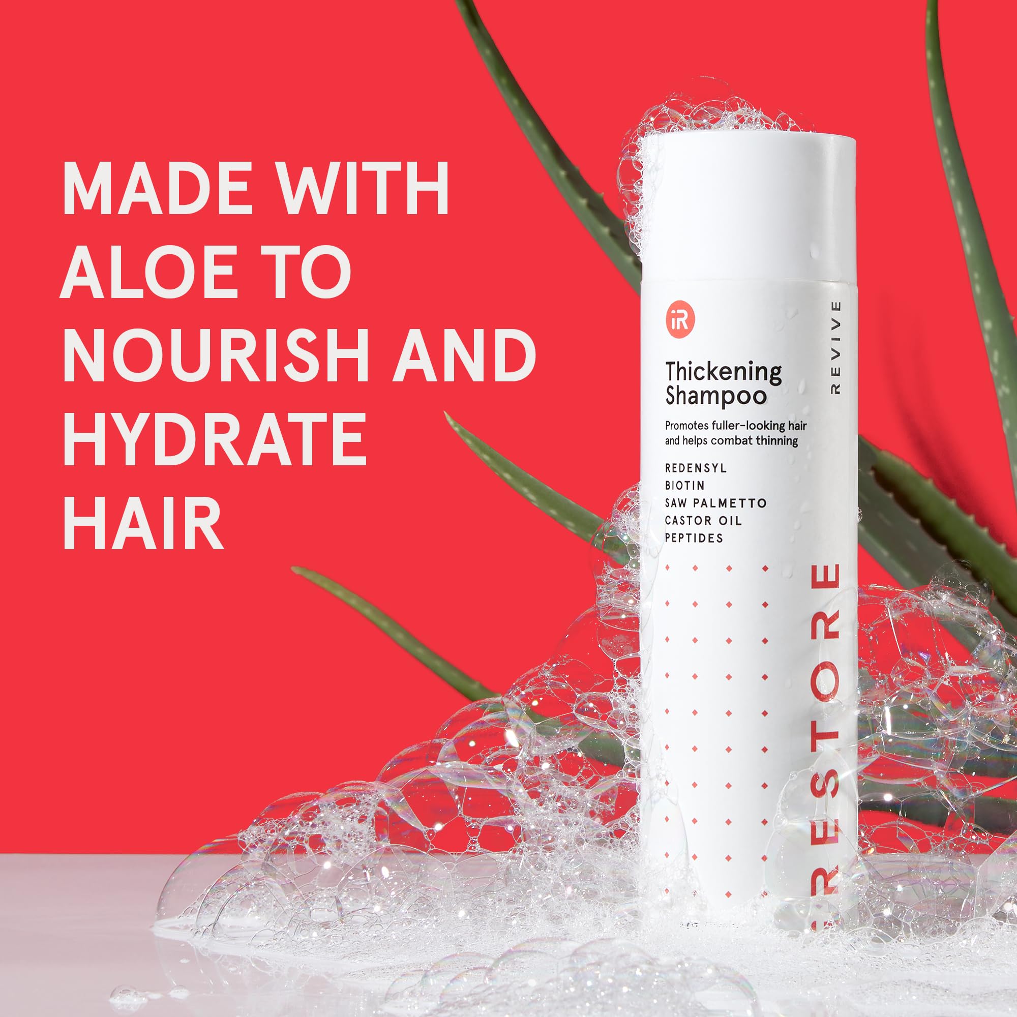 iRestore scalp close-up suggests follicle vitality and potential hair strengthening.
