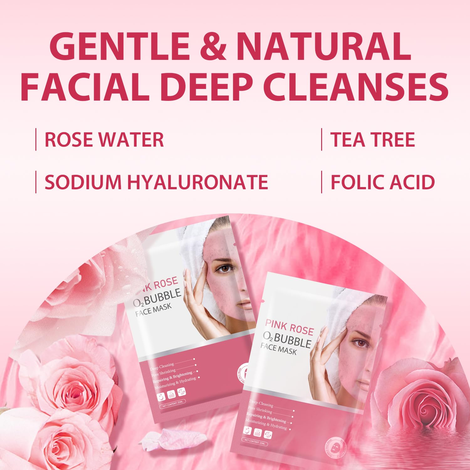 IREV Bubble foam transformation on skin during use.
