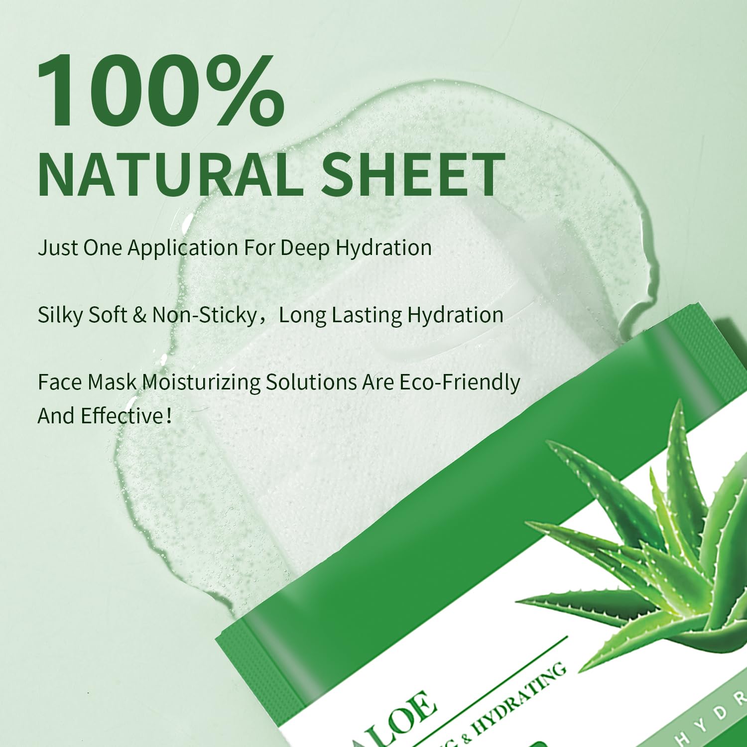 IREV hydrating mask image suggests moisture for dry and sensitive skin
