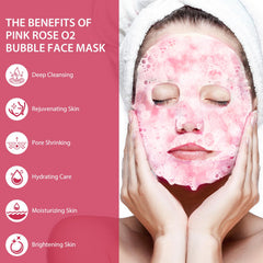 IREV Bubble foam activation close-up highlighting gentle cleansing and aroma.