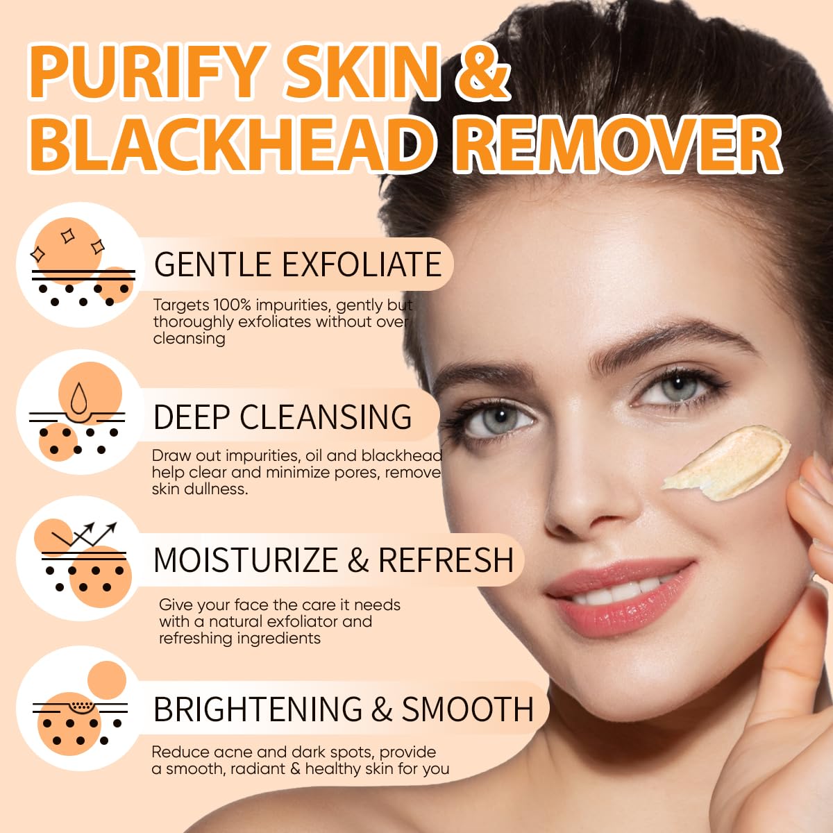 IREV Retinol en exfoliante, ayuda a suavizar líneas finas.