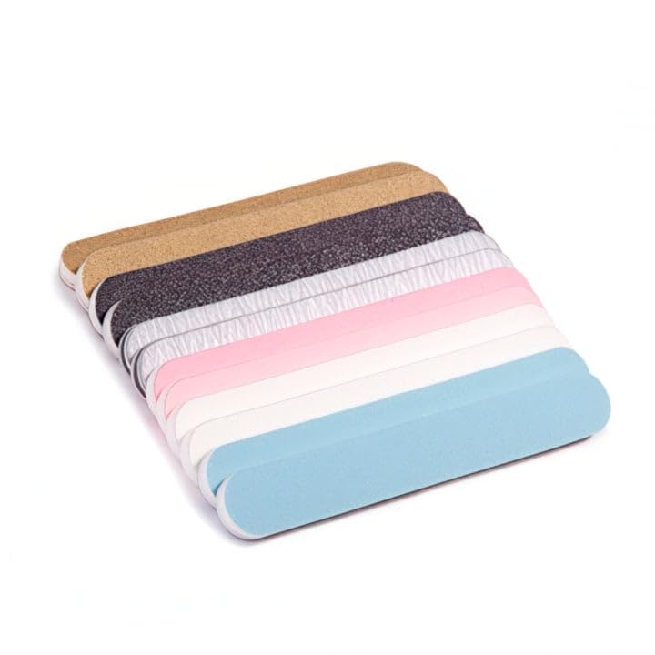 Iridesi washable emery boards offer easy cleaning after use.