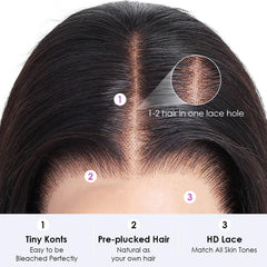 Iris Queen pre-plucked hairline wig with baby hairs for realism.