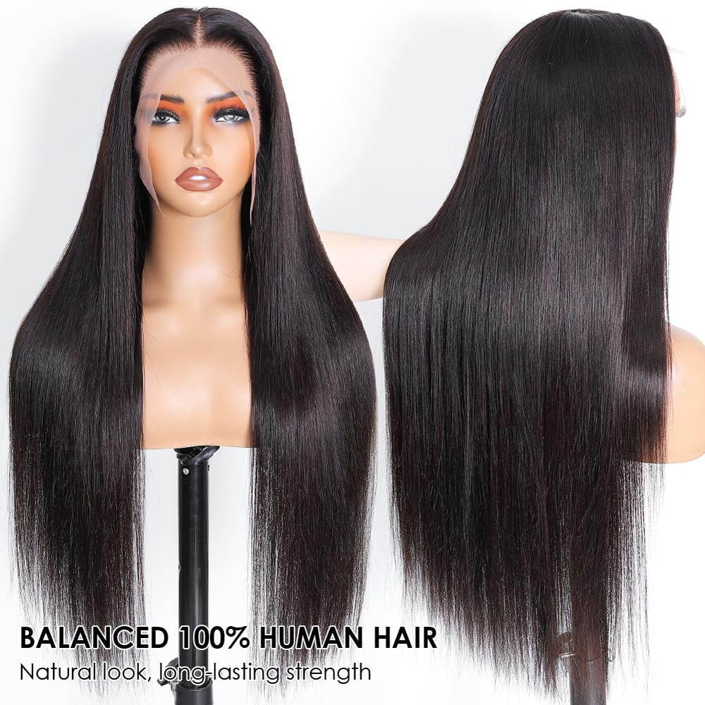 Iris Queen transparent lace frontal wig for a seamless hairline appearance.