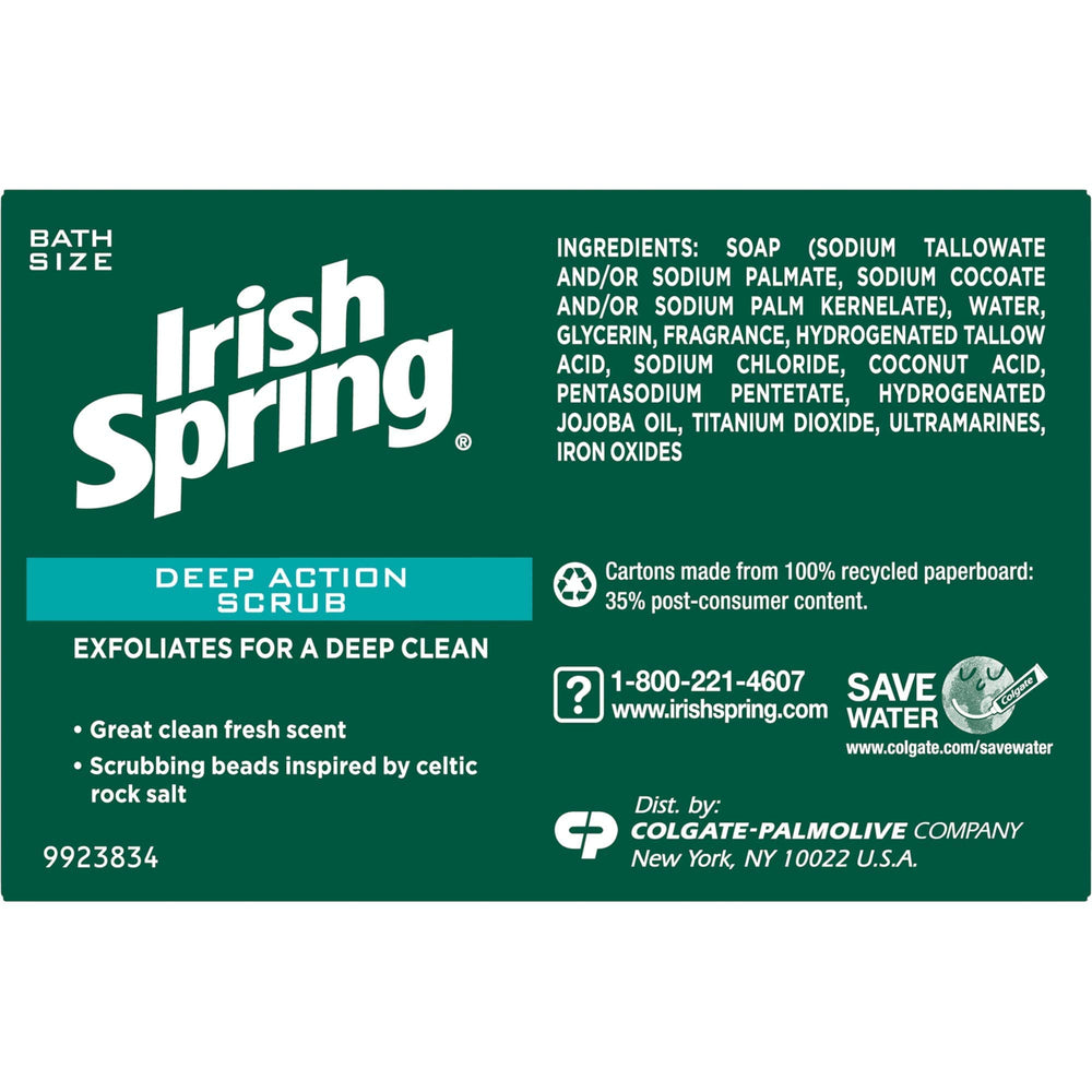 Irish Spring Aroma Fresco: barra jabón con aroma vigorizante para despertar sentidos.
