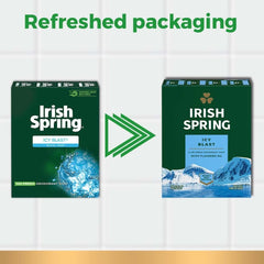 Irish Spring Icy Blast: textura cremosa de la barra para ducha diaria