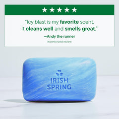 Jabón para manos Irish Spring Icy Blast con espuma generosa
