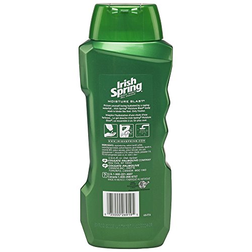 Irish Spring Moisture Blast skin-conditioning foam after shower