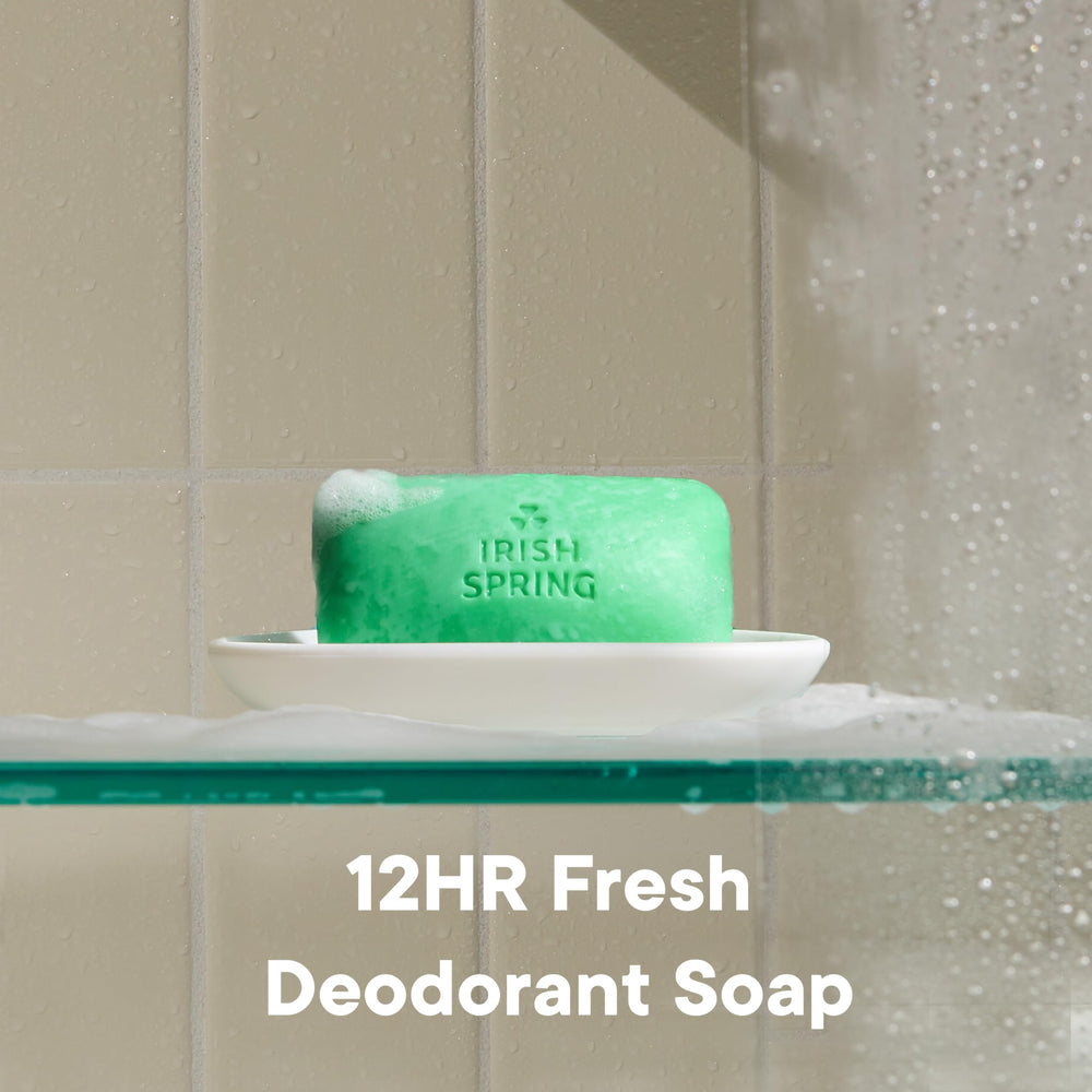 Irish Spring Original Bar Soap – 12-hour protection image for long-lasting freshness