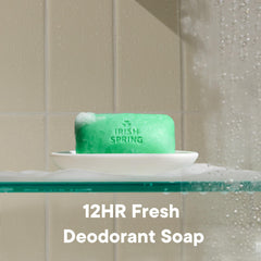 Irish Spring Original Bar Soap – 12-hour protection image for long-lasting freshness